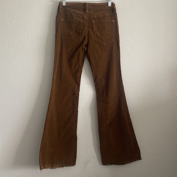 We The Free Corduroy Flare Jeans Size 24 - Picture 4 of 6